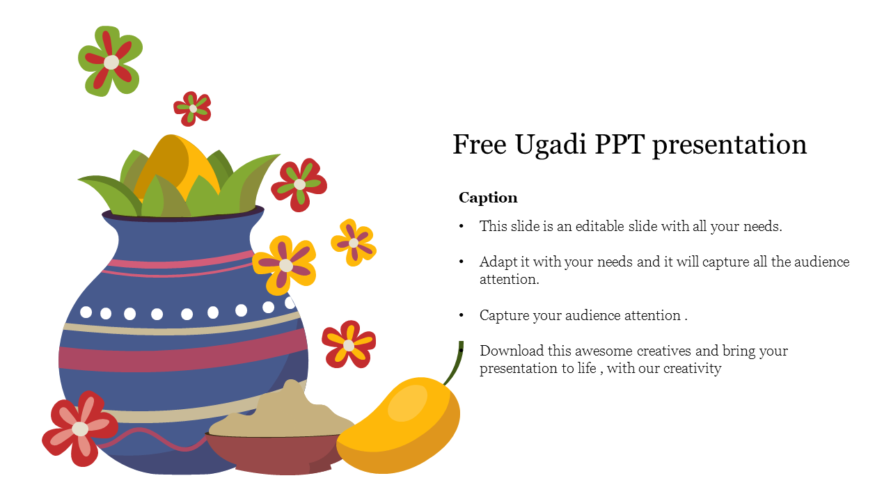 Free - Buy Highest Quality Predesigned Free Ugadi PPT Presentation